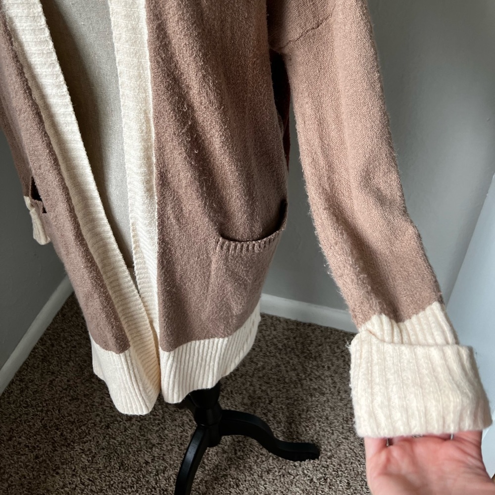 London Kaye colorblock cardigan size small - Picture 2 of 13